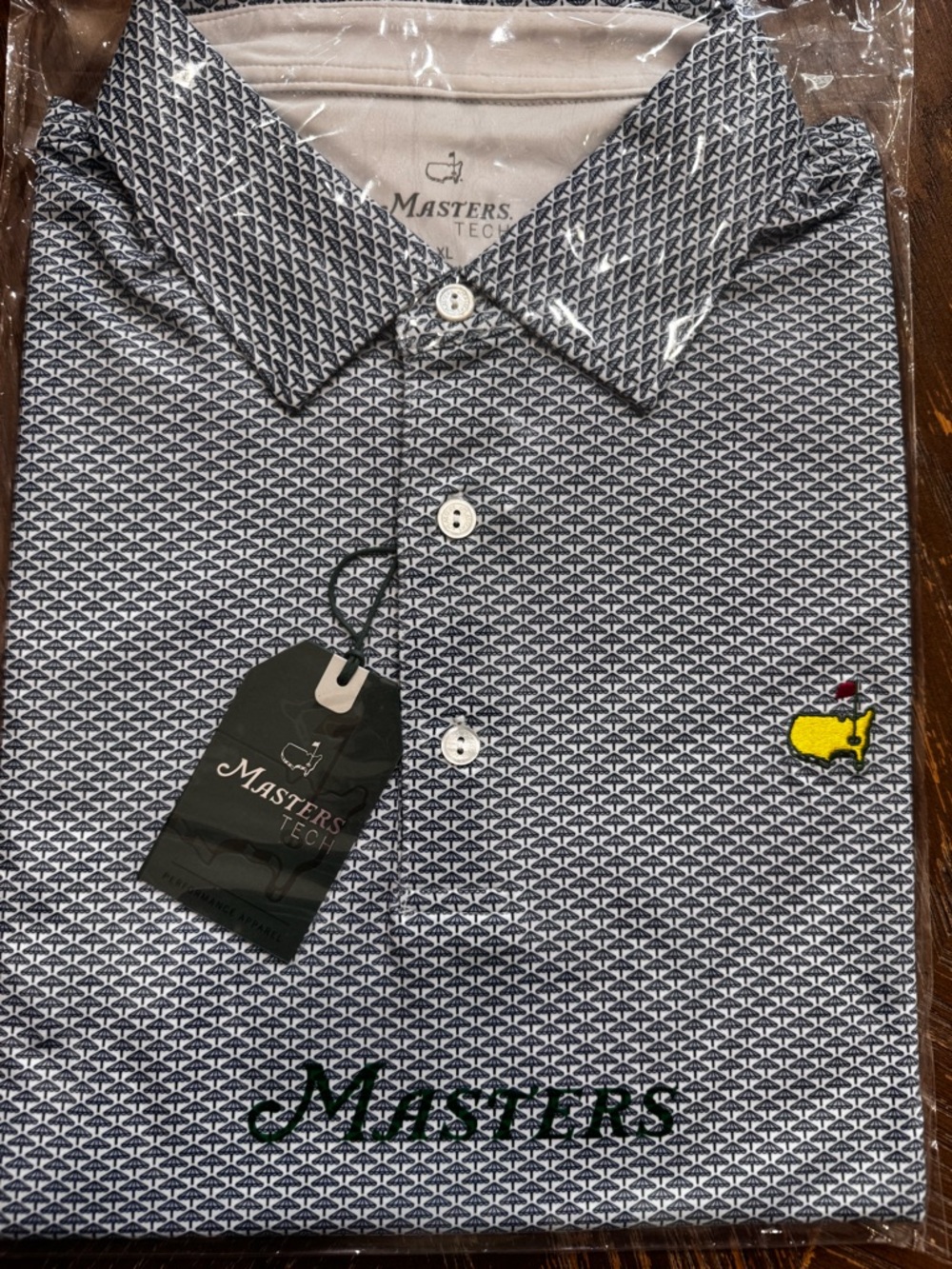 New Masters Tech Men’s Polo Shirt 2026 Augusta National Golf Club Size XL